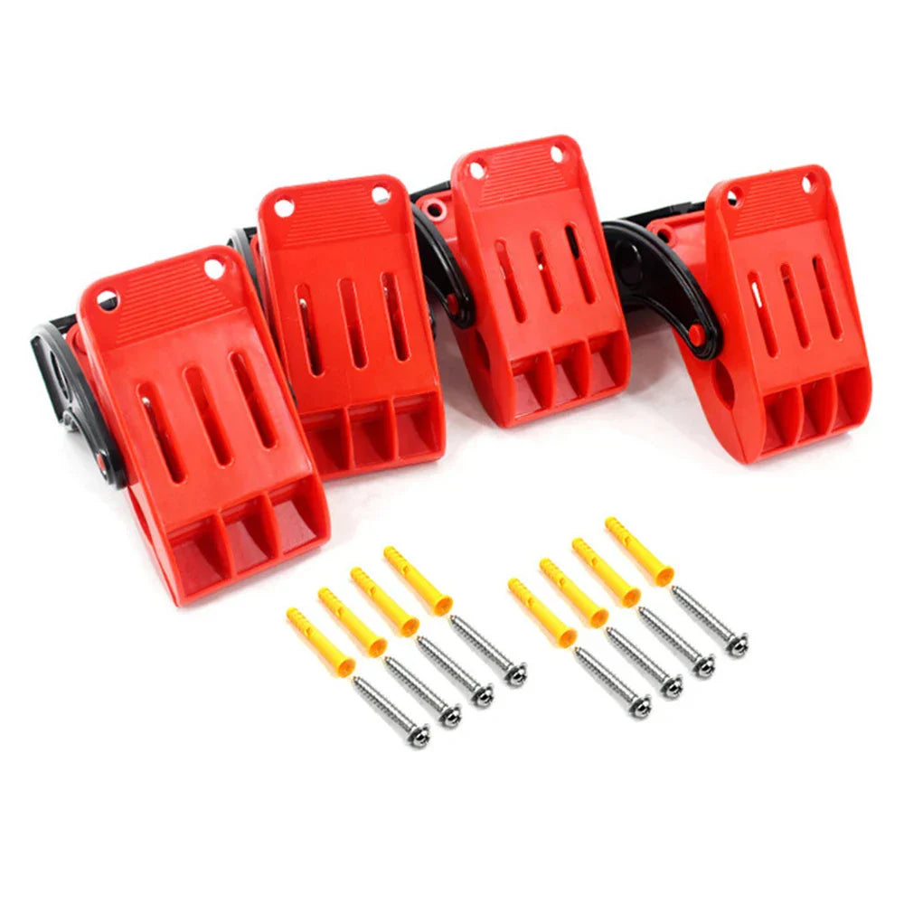 4PCS Car Floor Mat Clips Carpet Wash Clamp