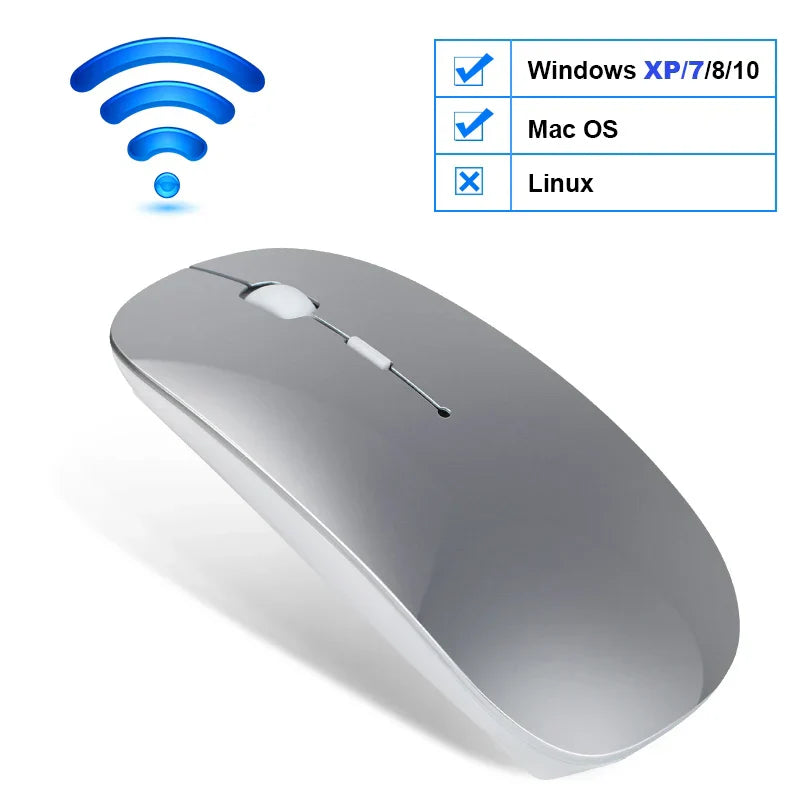 Wireless Mouse Computer Bluetooth Mouse Silent PC Mause