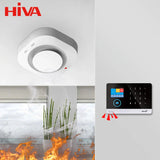 HIVA Wireless 433MHz Smoke Detector Fire Protection Home