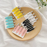 4pcs Set Teardrop Hair Clips for Girls and Babies