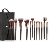 Private Label 15pcs Makeup Brushes Set Custom Bulk