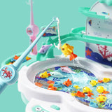 Infant Shining Kids Electric Fishing Toy Pool Baby