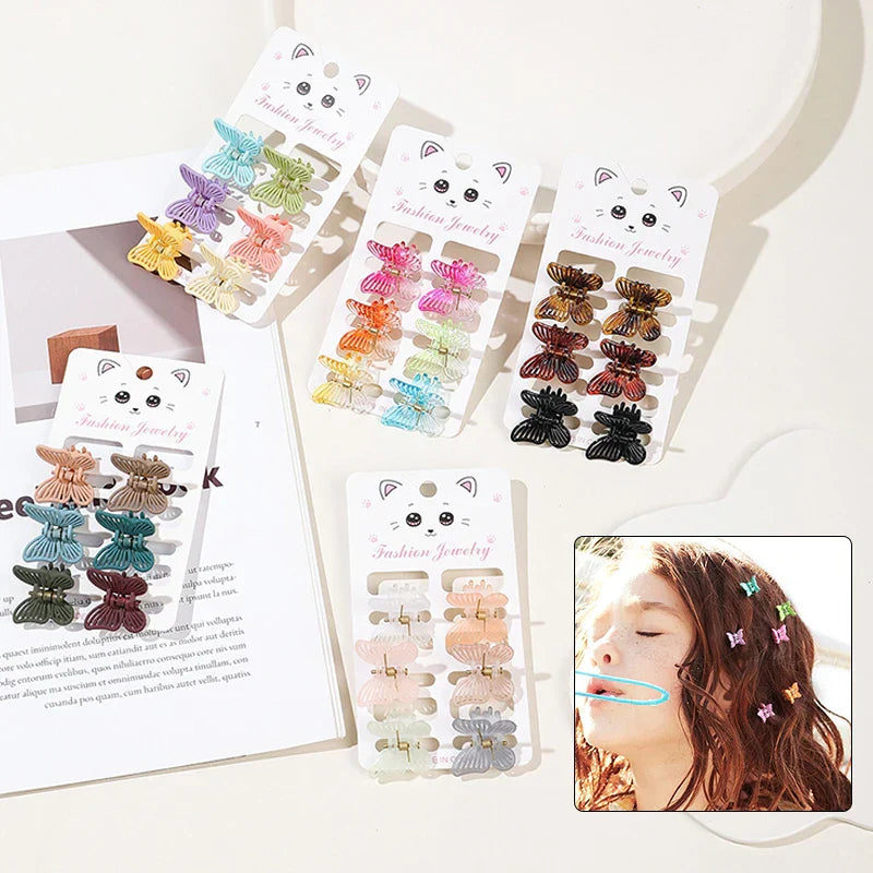 Hair Accessories For Women 6Pcs/Set Mini Crab Hair