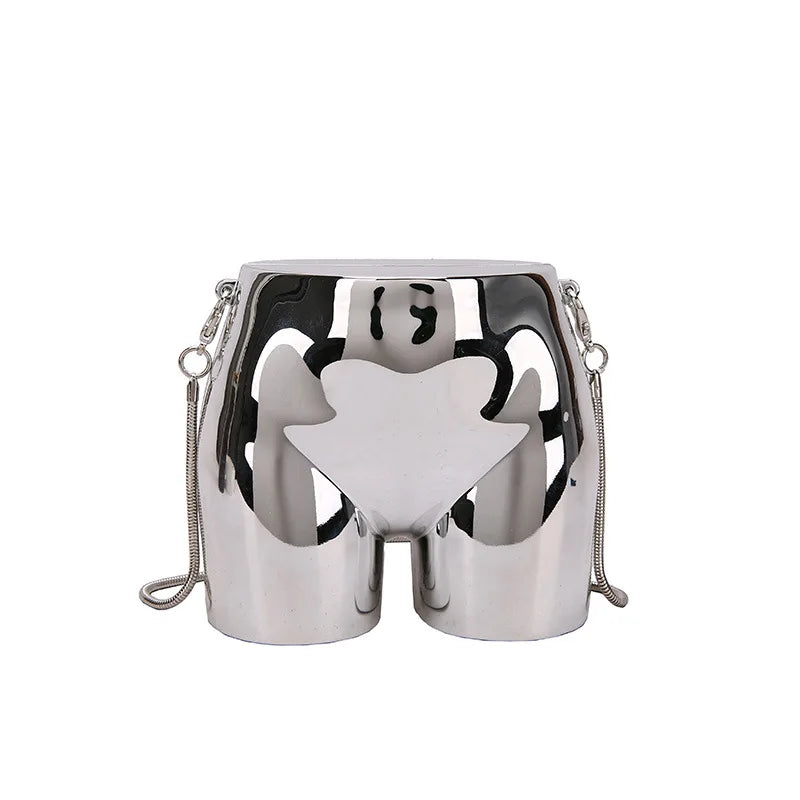 Niche Design Silver Lipstick Pouch Women Luxury evening