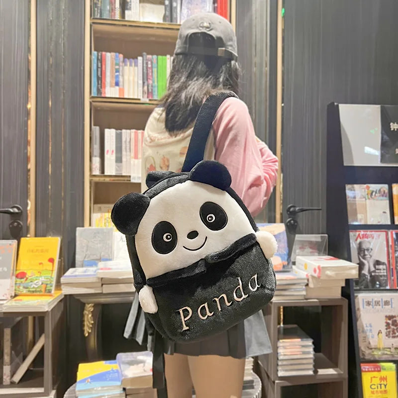 New Sanrio Cute Cartoon Plush Backpack Kuromi Large