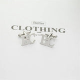 Personalized Engraved Tie ClipCufflinks for Men Customized DIY