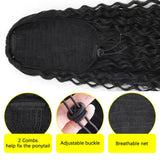 Synthetic Curly Ponytail Extensions Clip In Drawstring Ponytail