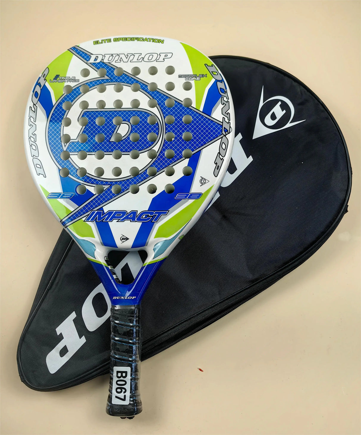 Defective Inventory Racket Pala Padel Carbon Fiber Tennis