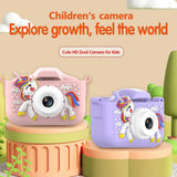 Digital Toy Camera Cute Horse Unicorn X10S Baby
