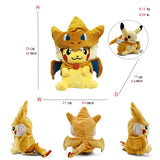 Pokemon Pikachu Cosplay Toys Charizard Snorlax Garchomp Tyranitar