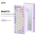 Wob Rainy75 Mechanical Keyboard CNC Aluminum Alloy RGB