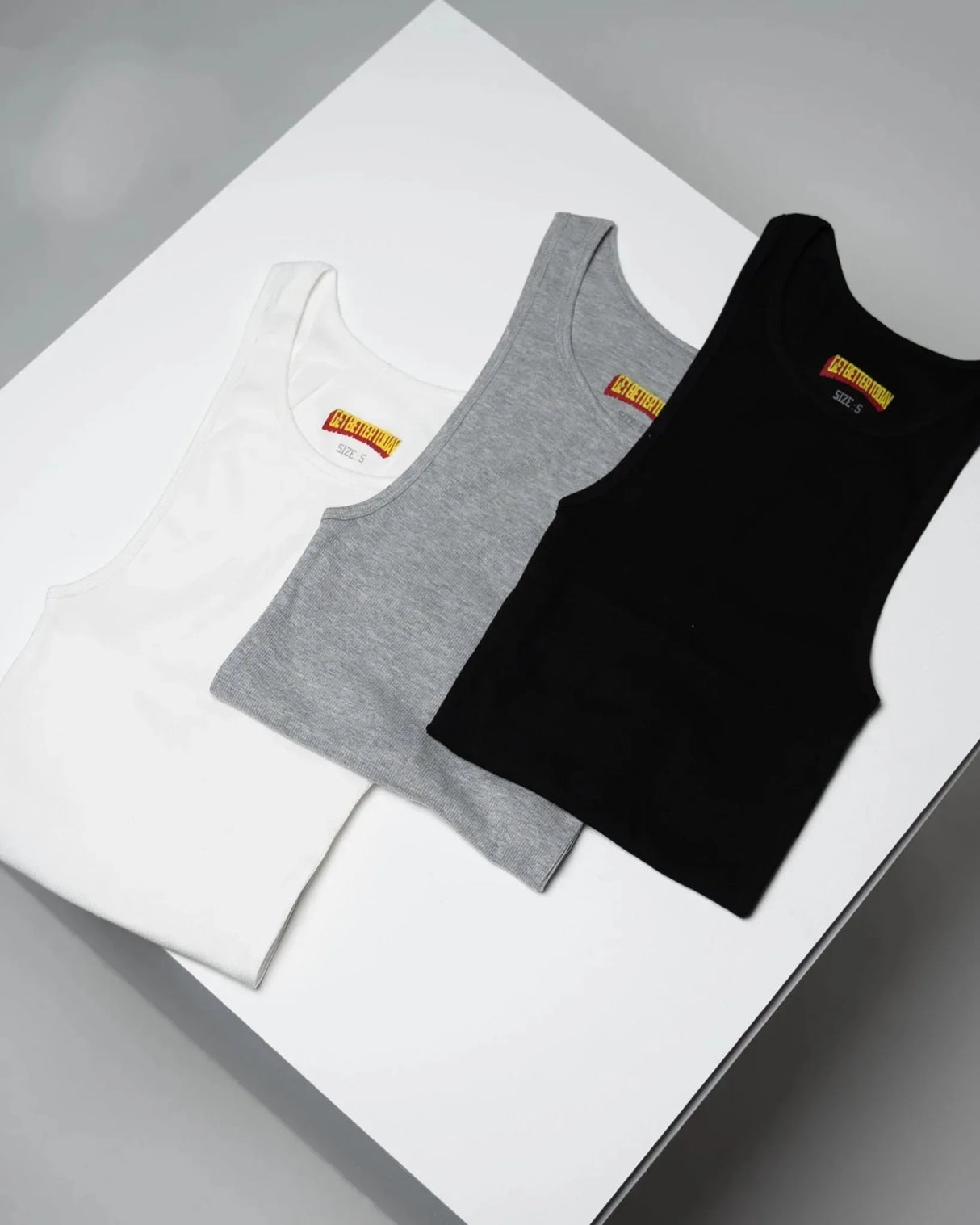 Get Better Today Tank Tops Pack 3pcsSet Mens