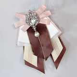 Korean Women's Lolita Bow Tie Brooch Fashion Cosplay