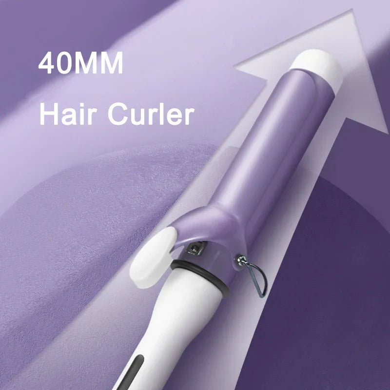 40MM Electric Hair Curler Large Wave Curling Iron