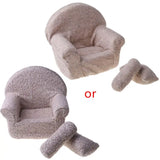 3 Pcs Newborn Photography Posing Sofa Pillow Set