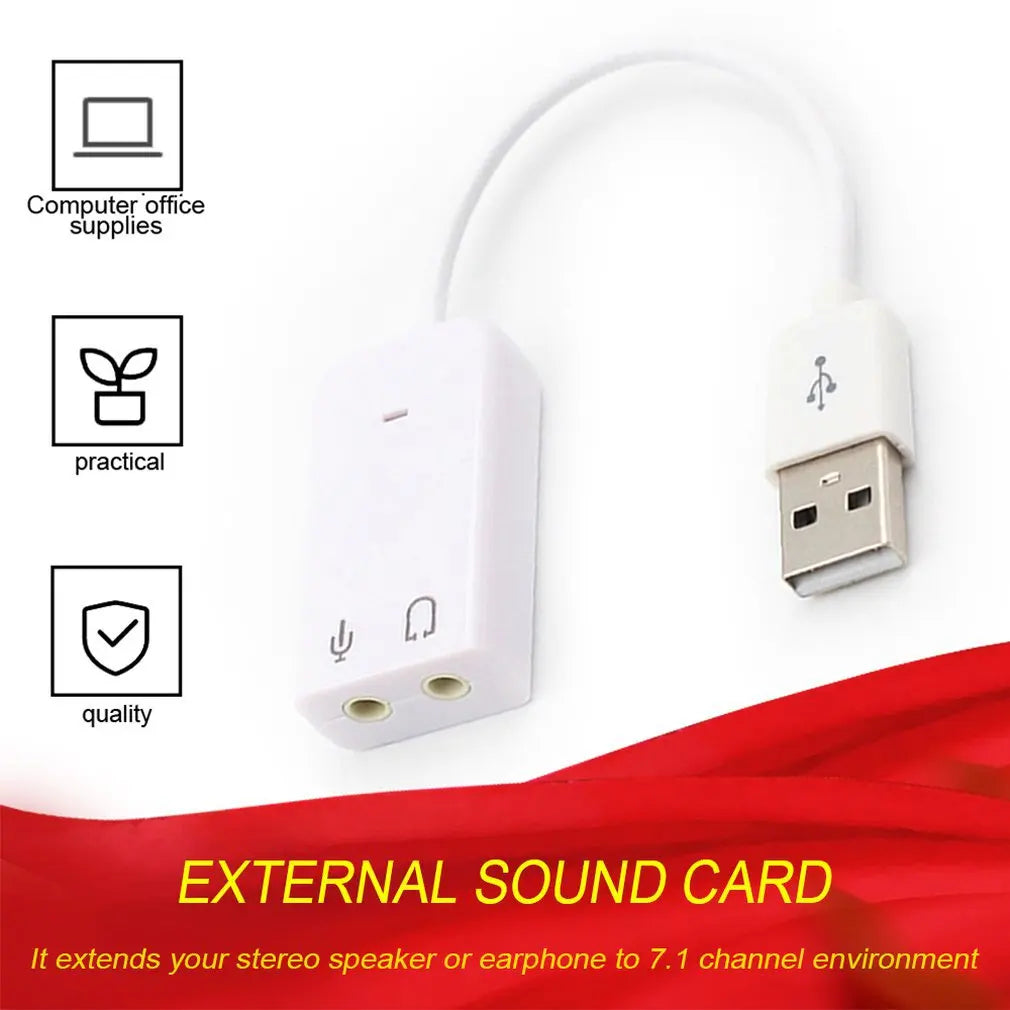 Usb Wired External Drive Free Sound Card Analog