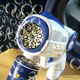 Astronaut Electric Automatic Light Bubble Machine Bubbles Gun