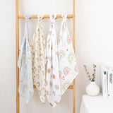 Bamboo Cotton Burp Cloth 60x60cm Soft Baby Drool
