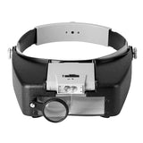 Head-Mounted Magnifier LED Illumination 1.5X 3X 8.5X 10X