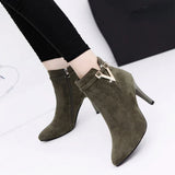 Botas Mujer Invierno Autumn Stiletto Thin High Heels