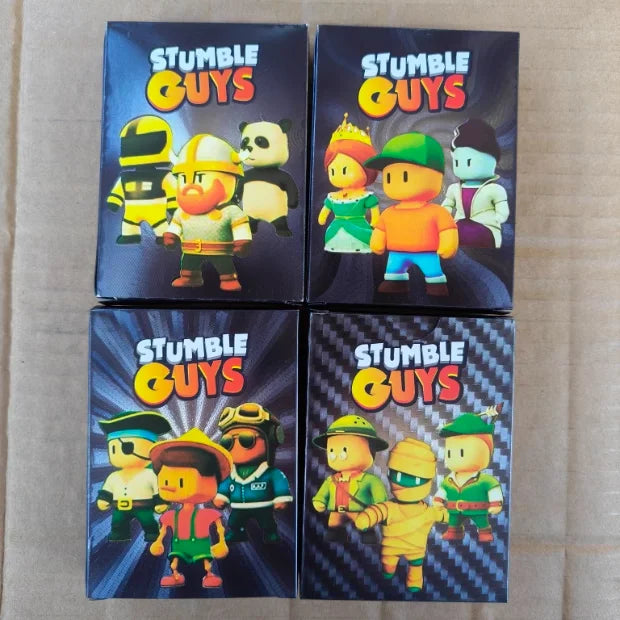 55Pcs/Set Stumble Guys Cards Anime Board Game Gold