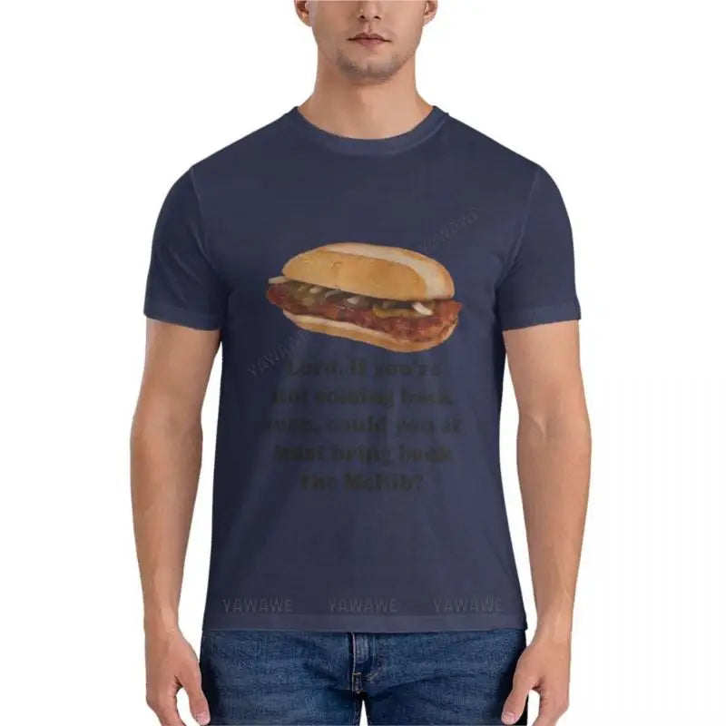 Bring Back The McRib Classic T-Shirt plain white