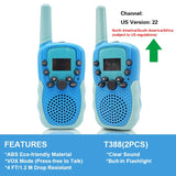 T388 Walkie Talkie Children Radio Receiver Walkie Talkie