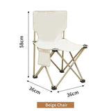 Outdoor Portable Folding Chair Foldable Car Outdoor Chair