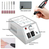 LNWPYH Professional Electric Nail Drill Machine Set Nail