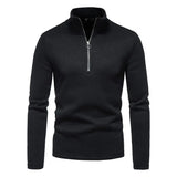 Warm Zipper Sweater Winter Jacket Solid Color High