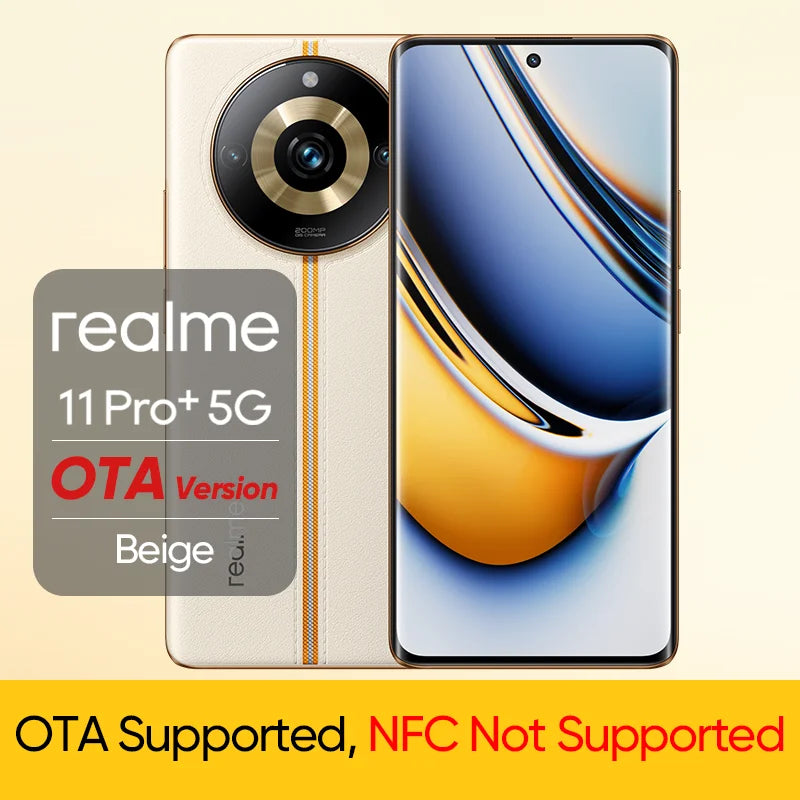 Global ROM realme 11 Pro Plus 5G Smartphone