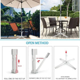 Folding Fishing External Sun Beach Umbrellas Hanger Stand