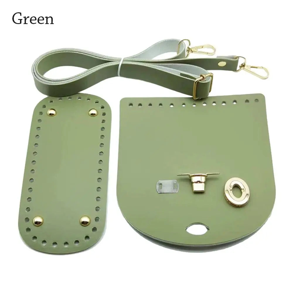 Handmade Leather Bag Strap For DIY ShoulderHandbag Woven