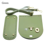 Handmade Leather Bag Strap For DIY ShoulderHandbag Woven