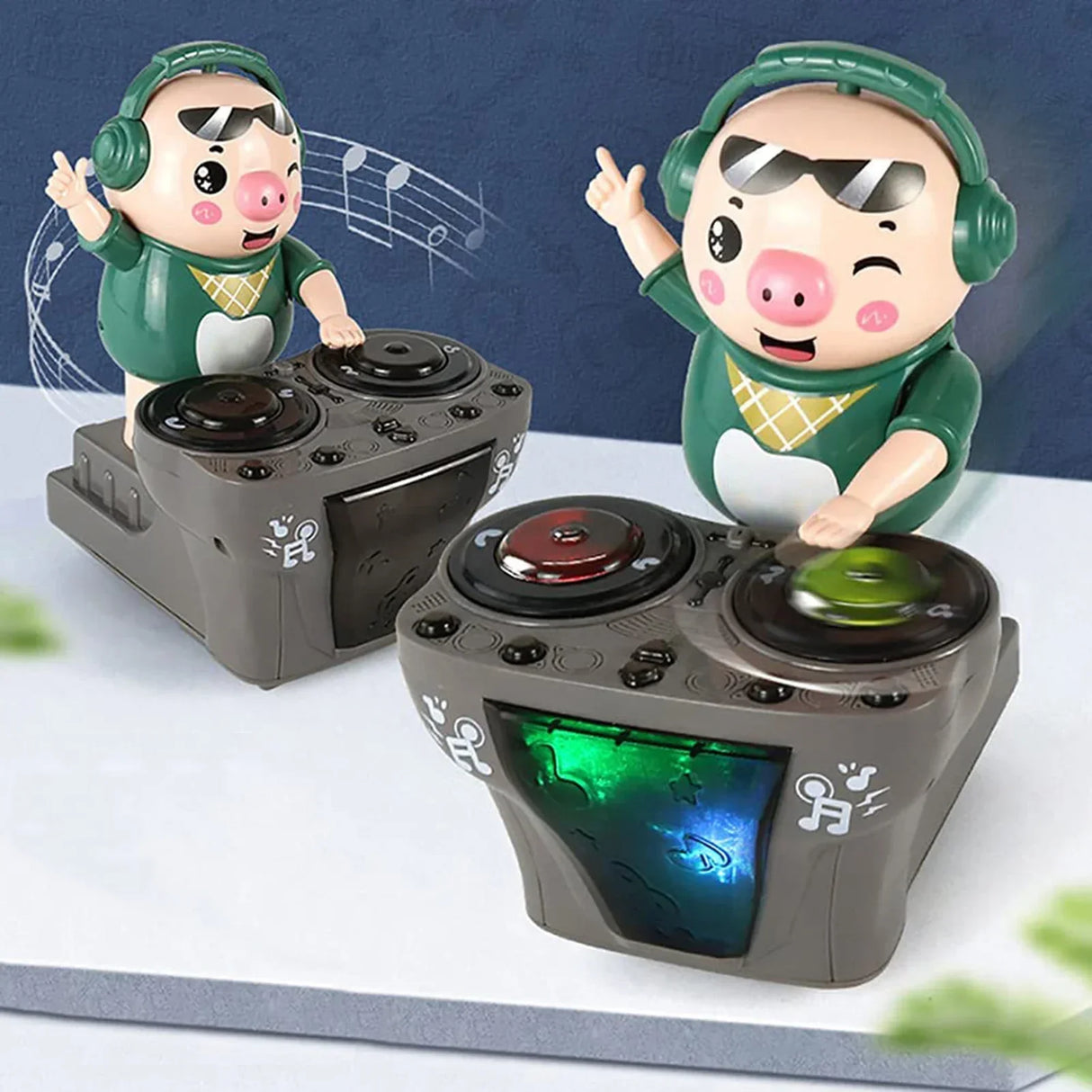 Children's Dancing Rock DJ Pig Electric Toys Cartoon