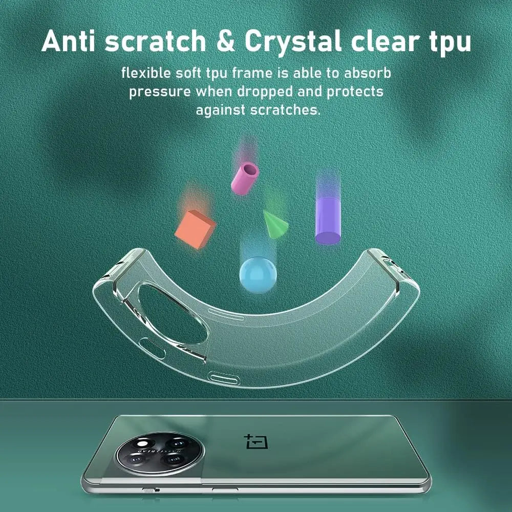 Ultra Thin Transparent Case For Oneplus 12 11