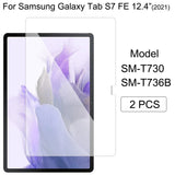 Tablet Tempered glass film For Samsung Galaxy Tab