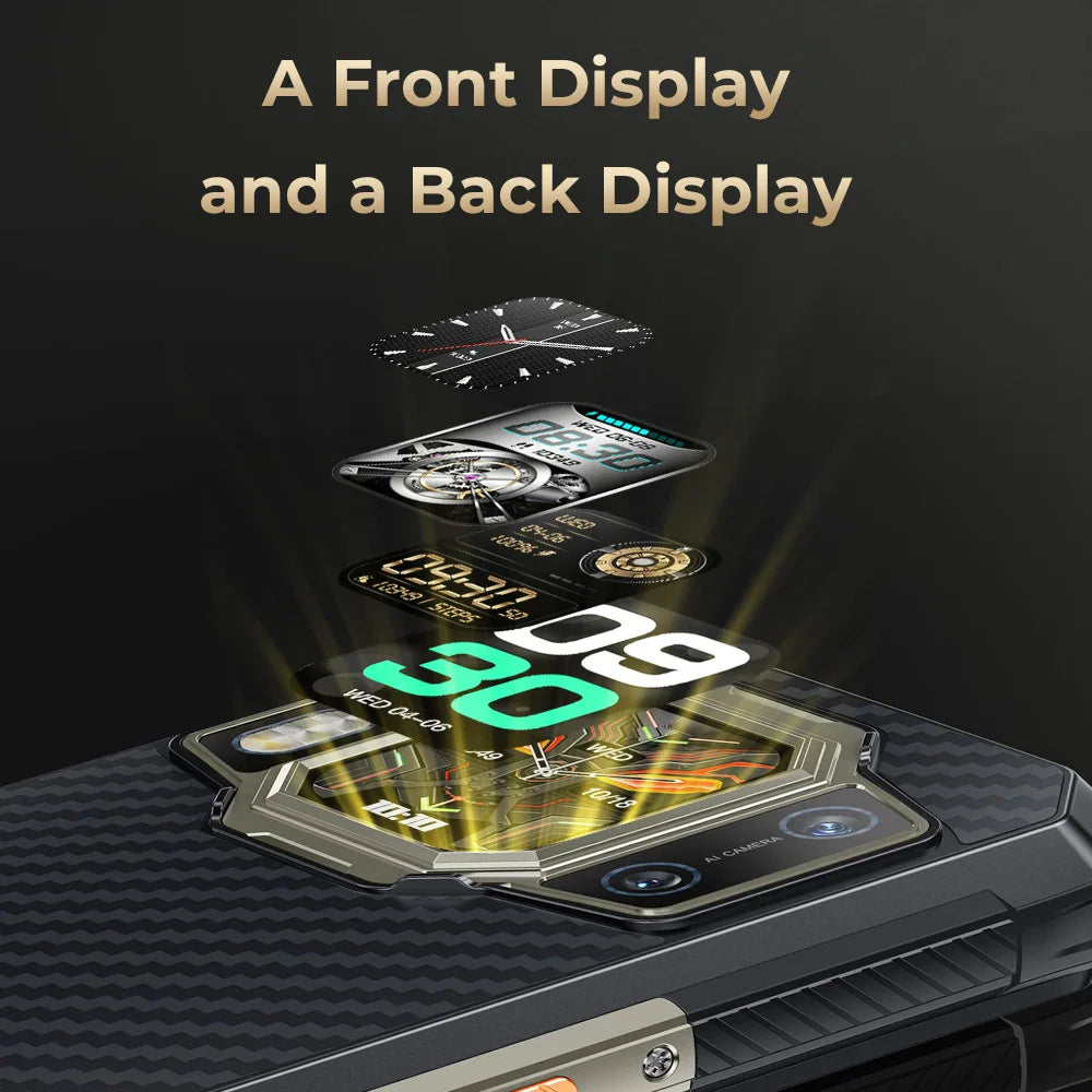 Oukitel WP30 Pro 120W 5G Rugged Smartphone android