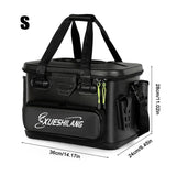 20/28L Portable Fishing Tackle Box EVA Fishing Bag Rod Bait Reel Fish Storage Bag