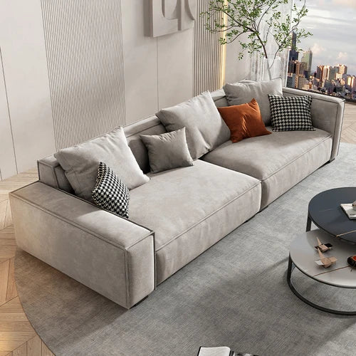 Unique Theater Living Room Sofas Ergonomic Clouds Cream