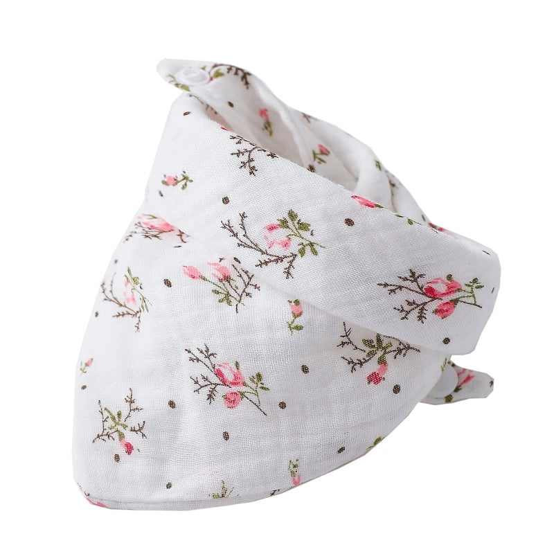 Baby Bibs Bandana Muslin Drooling Bib for Infant