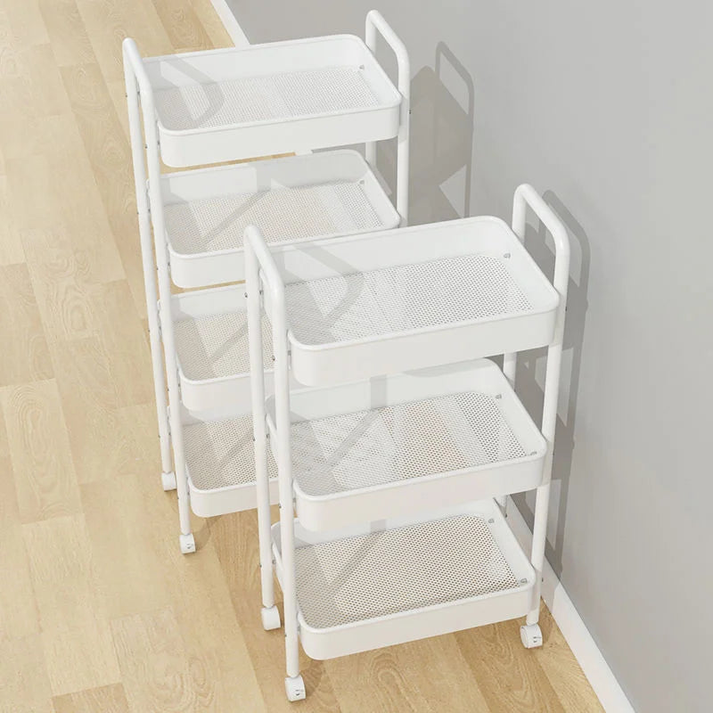 Small Cart Storage Rack Kitchen Bedroom 3 Layers