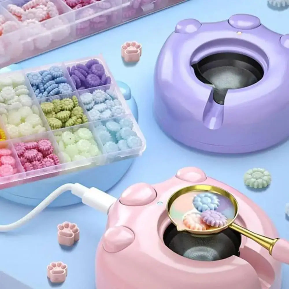 Electric Sealing Wax Furnace Cat Paw with Wood