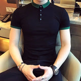 Short Sleeve Shirt for Men 2023 New Solid