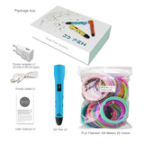 Innovative QCREATE 3D Pen with LCD Display, Adjustable