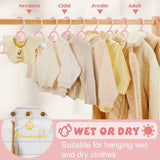 UNTIOR Non-slip Baby Clothes Hanger Adjustable Storage Hangers