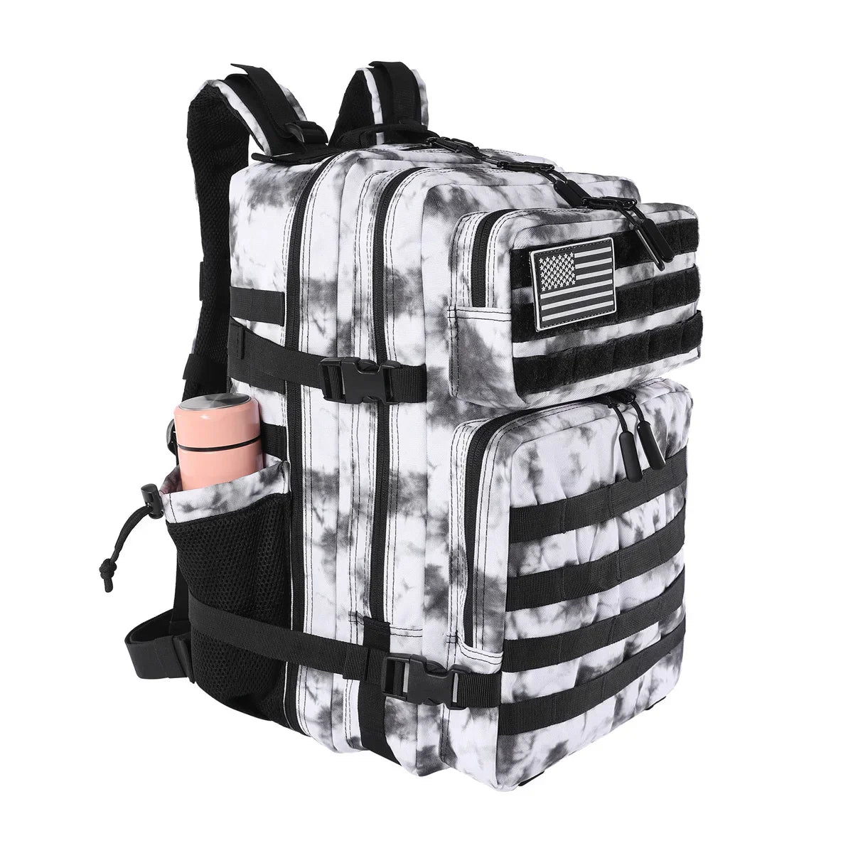 45L Military Tactical Backpack, Large Capacity Outdoor Rucksack