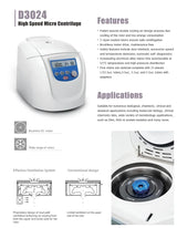 IKEME Laboratory Pcr Centrifuge High-Speed Plasma Microcentrifuge D3024