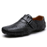 Genuine Leather Mens Shoes Casual Brand 2020 Italian