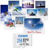 White Mini SD Card 64GB 32GB Flash Memory
